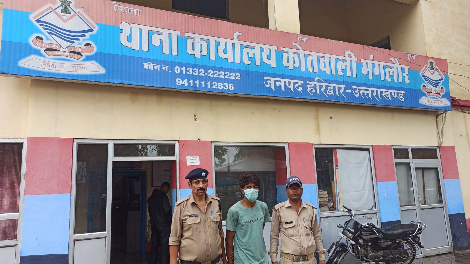 एक अदद अवैध तमंचा 12 बोर मय 02 जिन्दा कारतूस सहित आरोपित को धर दबोचा