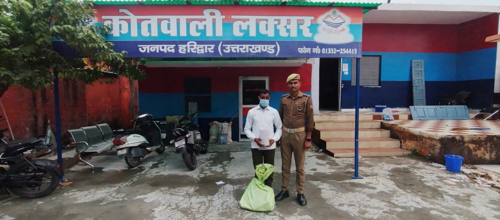 ऑपरेशन प्रहार के तहत गौकशी के विरुद्ध लक्सर पुलिस की कार्रवाई